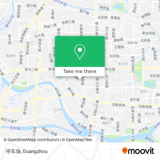 停车场 map