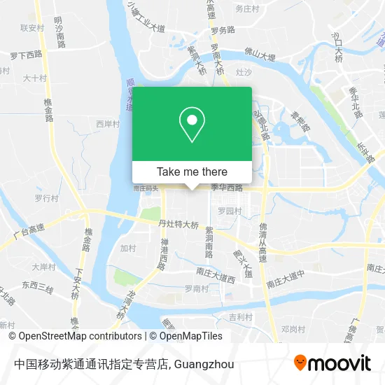 中国移动紫通通讯指定专营店 map