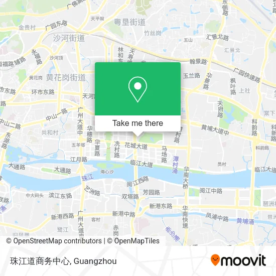 珠江道商务中心 map