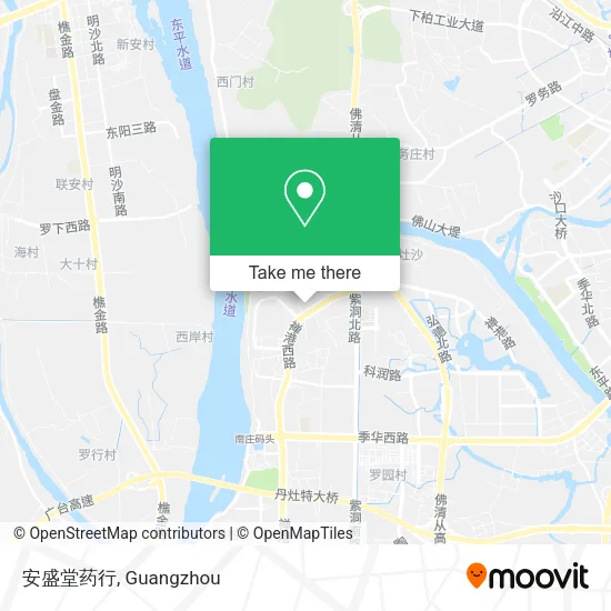 安盛堂药行 map