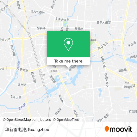 华新蓄电池 map