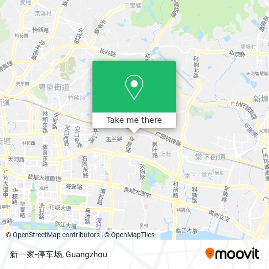新一家-停车场 map