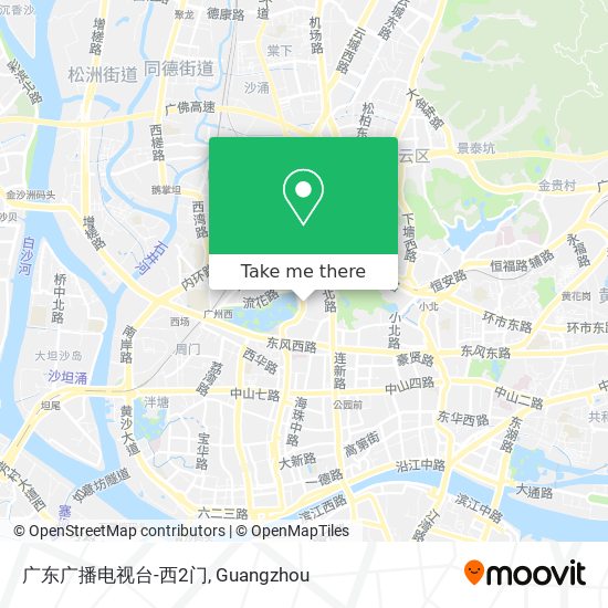 广东广播电视台-西2门 map