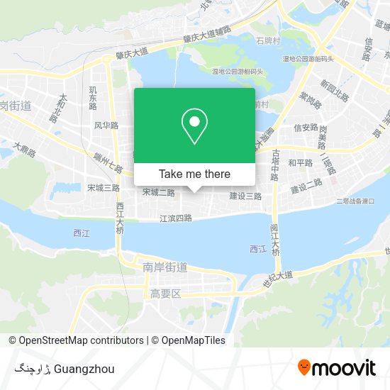 ژاوچنگ map