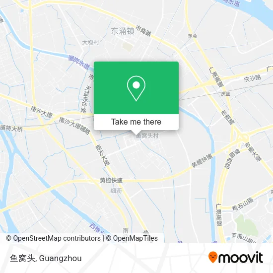 鱼窝头 map