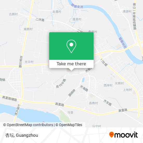 杏坛 map