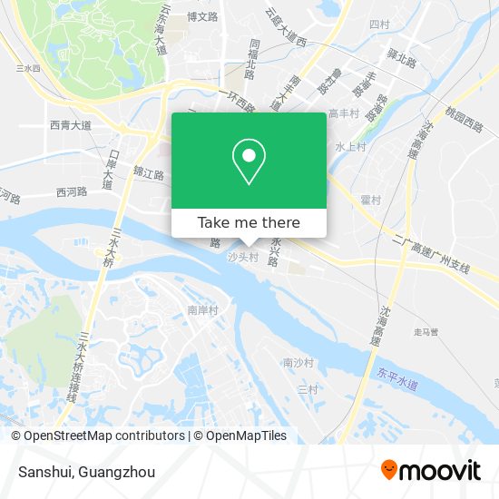 Sanshui map