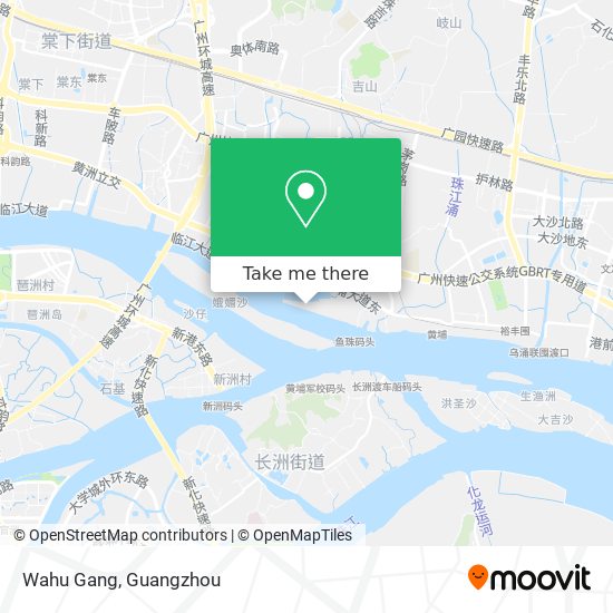 Wahu Gang map
