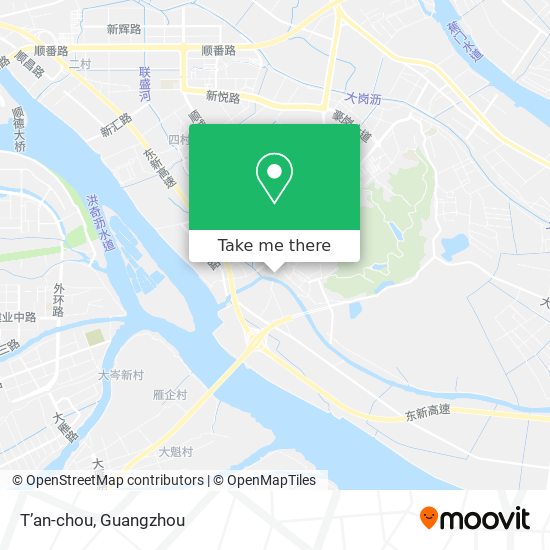 T’an-chou map