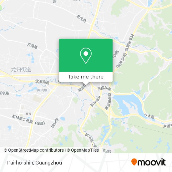 T’ai-ho-shih map