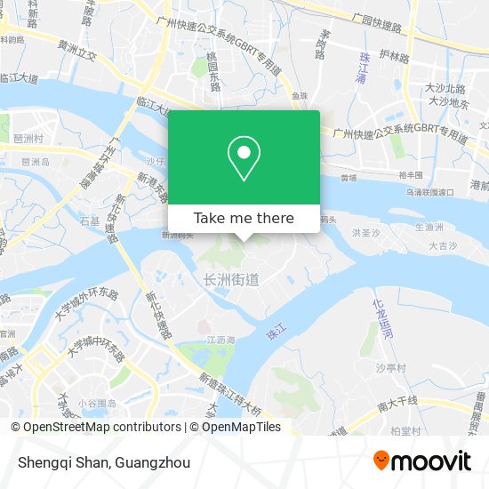 Shengqi Shan map