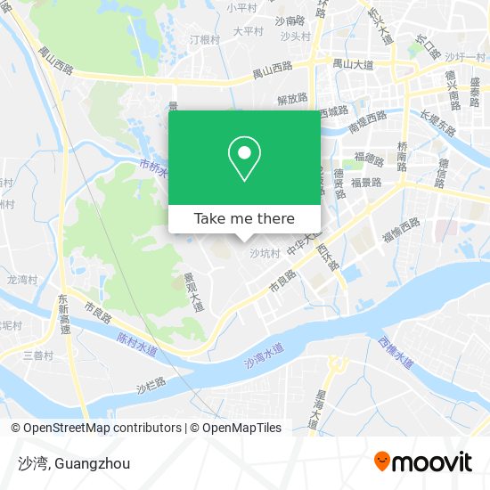 沙湾 map
