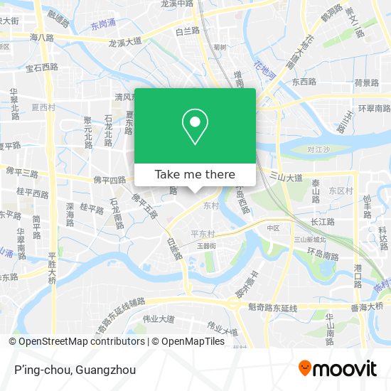 P’ing-chou map
