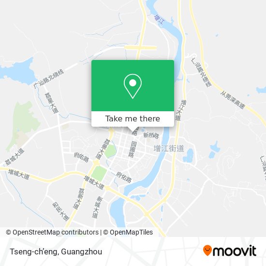 Tseng-ch’eng map