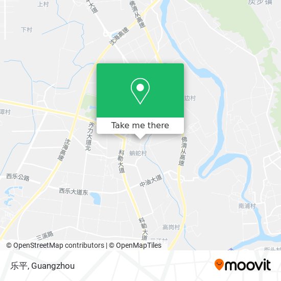 乐平 map