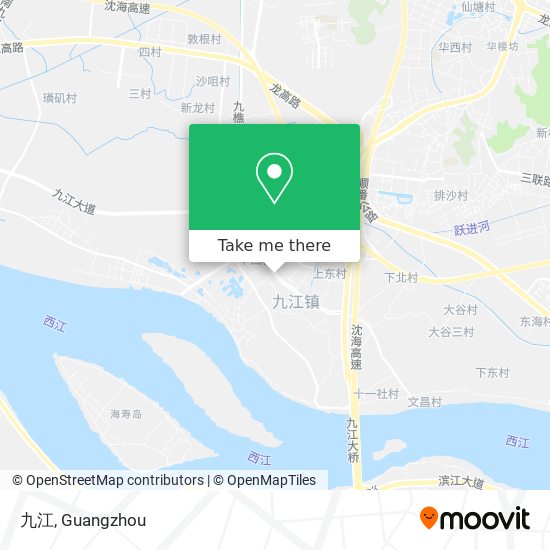 九江 map