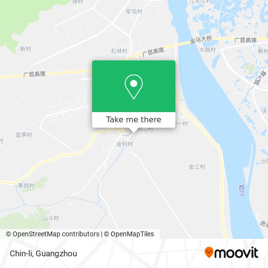 Chin-li map