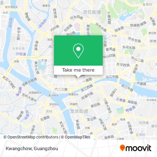 Kwangchow map
