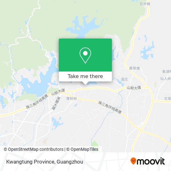 Kwangtung Province map