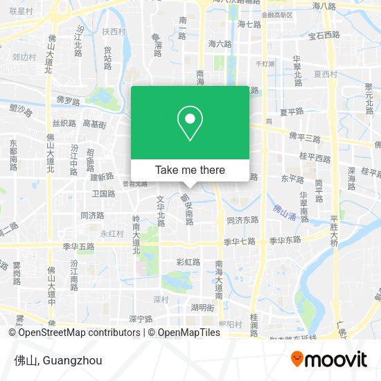 佛山 map
