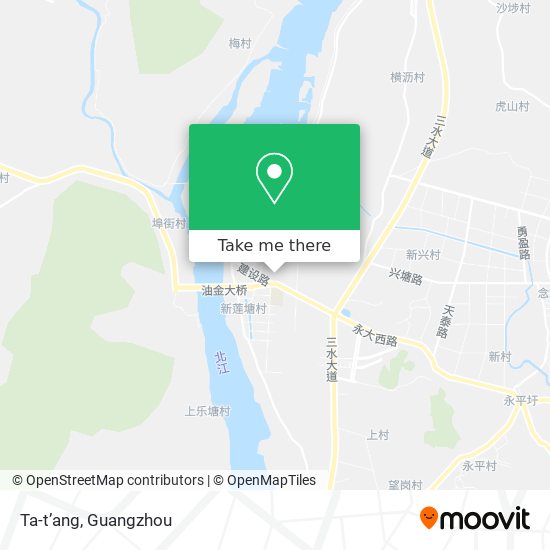 Ta-t’ang map