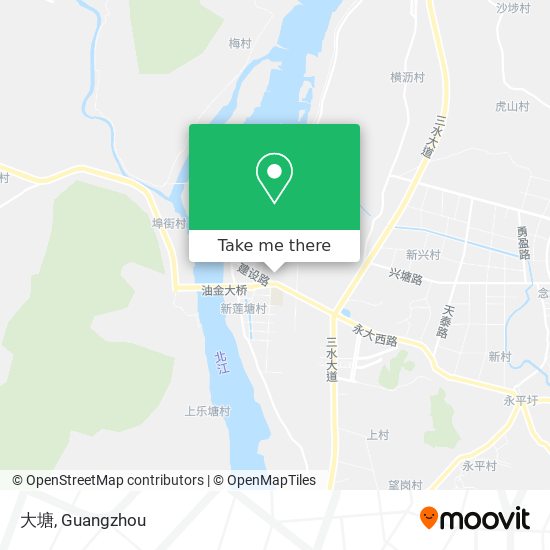 大塘 map