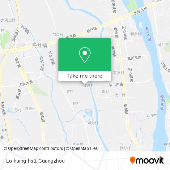 Lo-hsing-hsü map