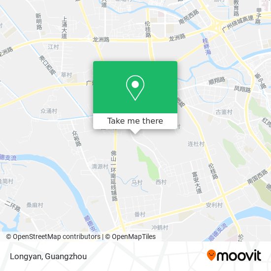 Longyan map