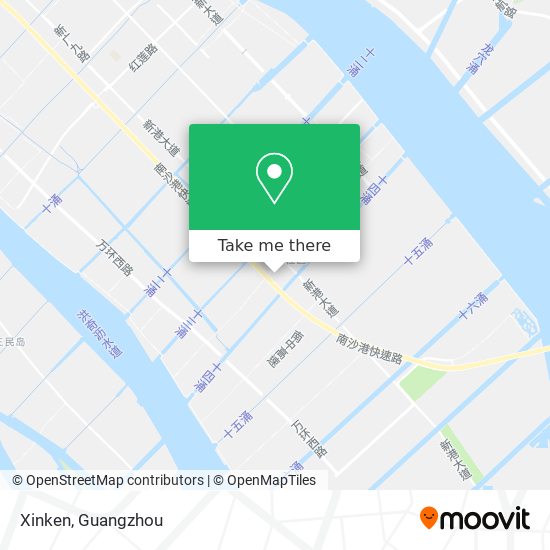 Xinken map