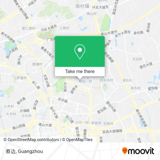 蔡边 map
