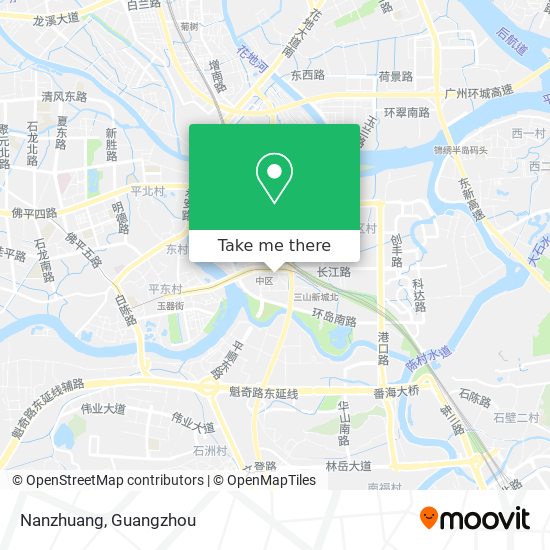 Nanzhuang map