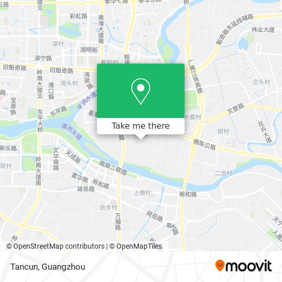 Tancun map