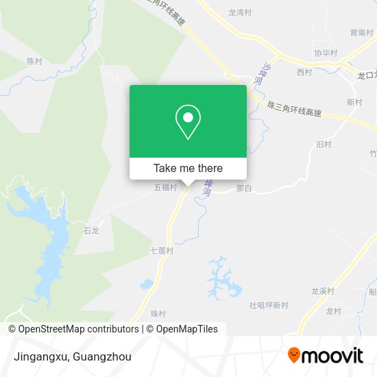 Jingangxu map
