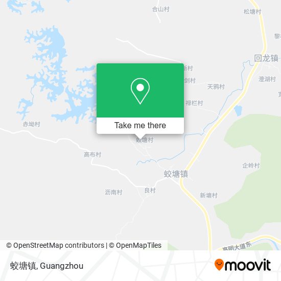 蛟塘镇 map