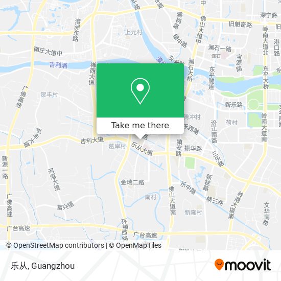 乐从 map