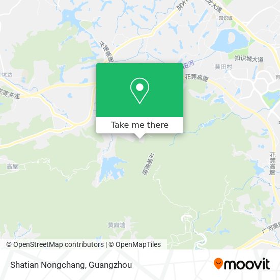 Shatian Nongchang map