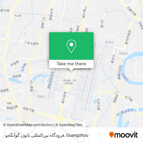 فرودگاه بین‌المللی بایون گوآنگجو map