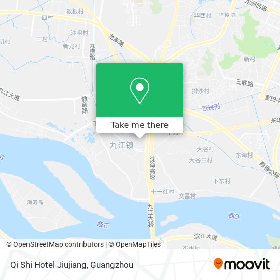 Qi Shi Hotel Jiujiang map