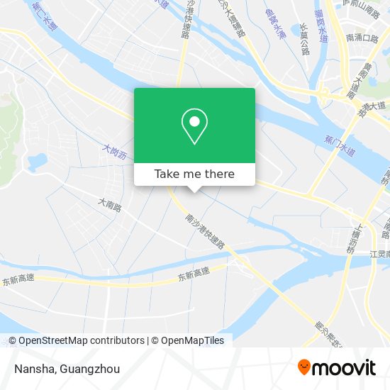 Nansha map