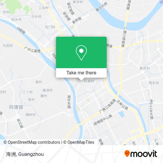 海洲 map