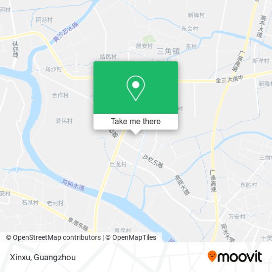 Xinxu map