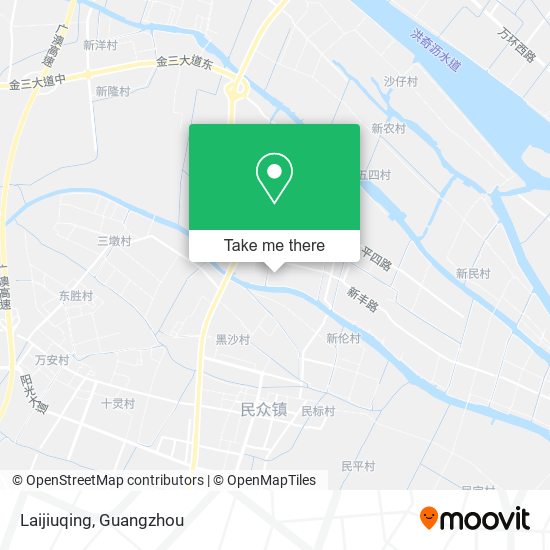 Laijiuqing map