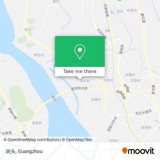 岗头 map