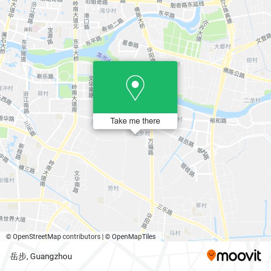 岳步 map