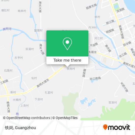 铁岗 map