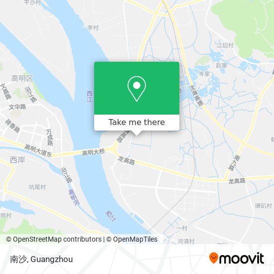 南沙 map