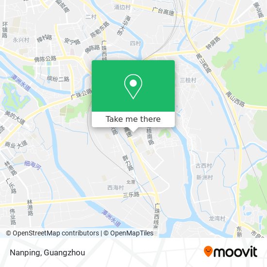 Nanping map