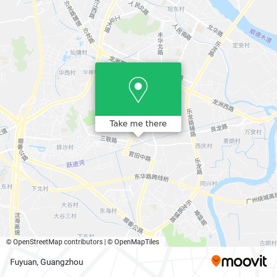 Fuyuan map