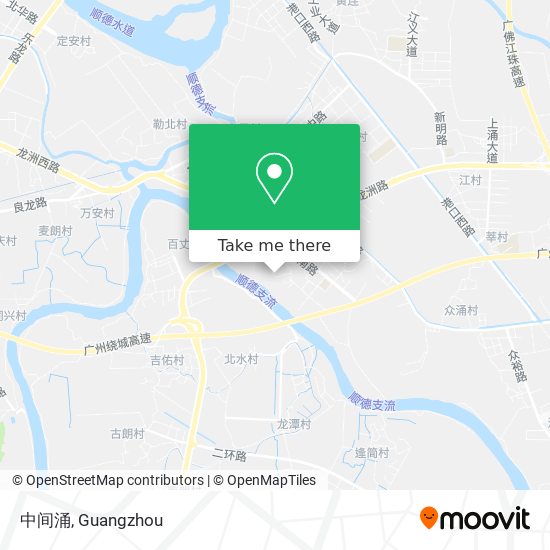 中间涌 map