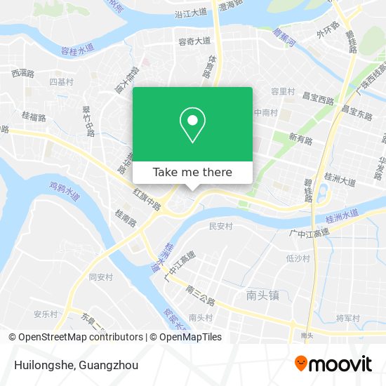 Huilongshe map